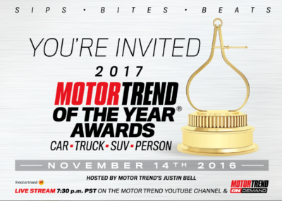 Motor Trend car of the year