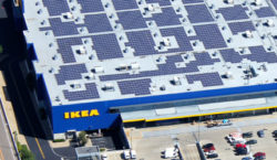 IKEA installs solar roof