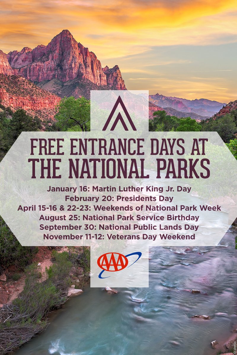 Free Entry to US National Parks