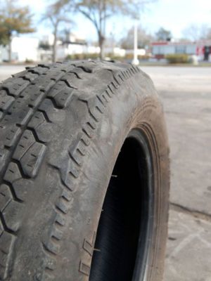 dangers of driving on worn tires