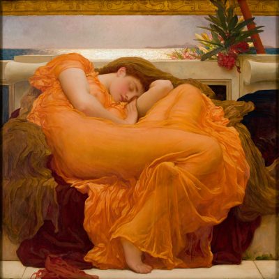 Flaming June paining in Ponce Art Museum, Puerto Rico