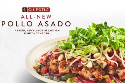chipotle pollo asado new menu item