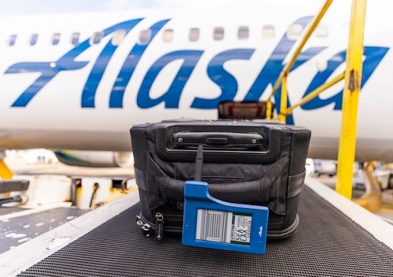 Alaska Airlines Launches Digital Bag Tags